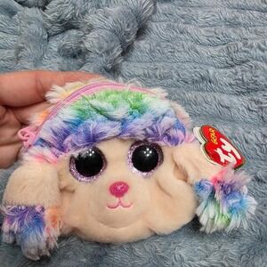 Rainbow Ty Gear plush coin purse